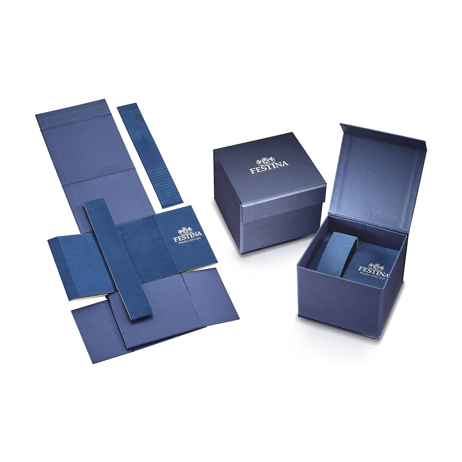 Reloj F20561/2 Festina Azul Oscuro Hombre Timeless Chronograph image number 1.0